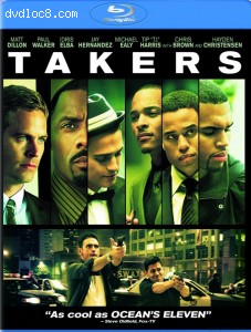 Takers [Blu-ray] Cover