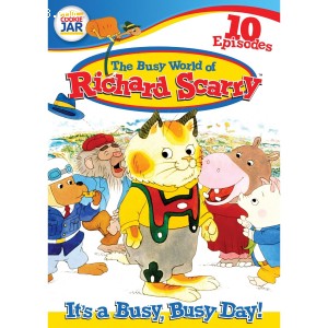 Busy World of Richard Scarry: It's a Busy, Busy Day!, The Cover