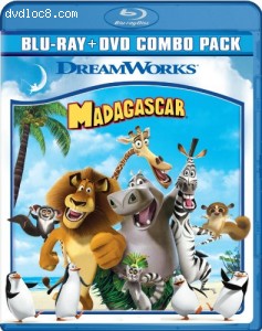 Cover Image for 'Madagascar (Two-disc Blu-ray/DVD Combo)'