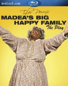 Madea's Big Happy Family: The Play [Blu-ray] Cover