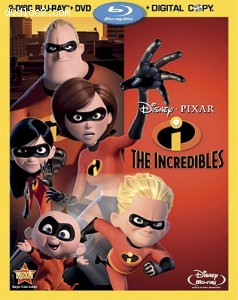 Incredibles (Four-Disc Blu-ray/DVD Combo + Digital Copy), The Cover