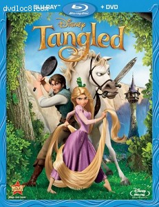 Tangled (Two-Disc Blu-ray/DVD Combo) Cover