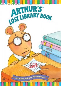 Arthur: Arthur's Lost Library Book Cover