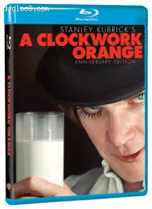 Clockwork Orange, A: Anniversary Edition [Blu-ray] Cover