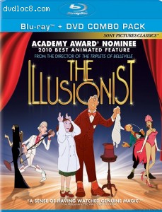 Cover Image for 'Illusionist (Two-Disc Blu-ray/DVD Combo), The'