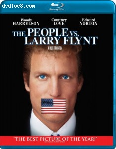 People vs. Larry Flynt, The [Blu-ray] Cover