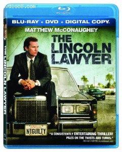 Lincoln Lawyer (Two-Disc Blu-ray/DVD Combo + Digital Copy), The Cover