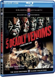 Five Deadly Venoms, The [Blu-ray] Cover