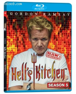 Hell's Kitchen: Season 5 Raw & Uncensored [Blu-ray] Cover