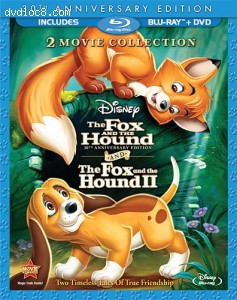 Fox and the Hound / The Fox and the Hound Two (Three-Disc 30th Anniversary Edition Blu-ray / DVD Combo in Blu-ray Packaging), The Cover
