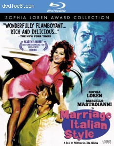 Marriage Italian Style (Sophia Loren Award Collection) [Blu-ray] Cover