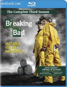 Breaking Bad: The Complete Third Season [Blu-ray] Cover