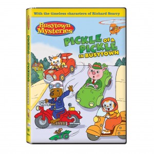 Busytown Mysteries: A Pickle of a Pickle in Busytown Cover