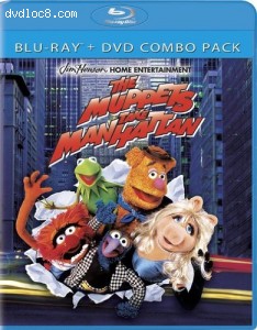 Muppets Take Manhattan (Two-Disc Blu-ray/DVD Combo) Cover