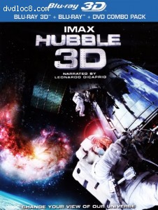 IMAX: Hubble 3D (Blu-ray 3D + Blu-ray + DVD + Digital Copy Combo Pack) [Blu-ray 3D] Cover