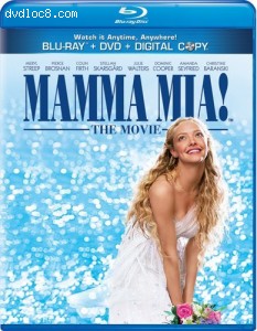 Mamma Mia! The Movie [Blu-ray/DVD Combo + Digital Copy] Cover