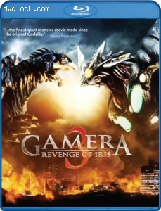 Gamera 3 - Revenge of Iris - Blu-ray Cover