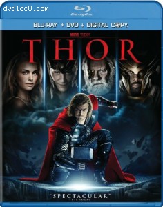 Thor (Two-Disc Blu-ray/DVD Combo + Digital Copy) Cover