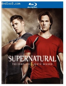Supernatural: The Complete Sixth Season [Blu-ray] Cover