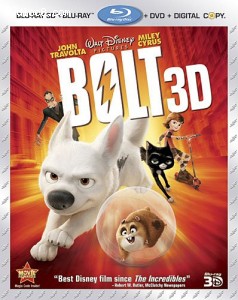 Bolt (Four-Disc Combo: Blu-ray 3D/Blu-ray/DVD + Digital Copy) Cover