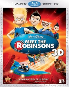 Meet The Robinsons (Three-Disc Combo: Blu-ray 3D/Blu-ray/DVD) Cover