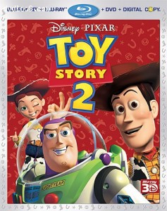 Toy Story 2 (Four-Disc Combo: Blu-ray 3D/Blu-ray/DVD + Digital Copy) Cover