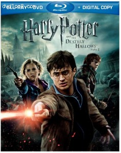 Harry Potter and the Deathly Hallows, Part 2 (Three-Disc Blu-ray/DVD Combo + Digital Copy) Cover