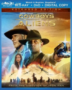 Cover Image for 'Cowboys &amp; Aliens (Blu-ray+DVD+Digital Copy in Blu-ray Packaging)'