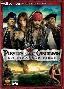 Pirates of the Caribbean: On Stranger Tides (Two-Disc Blu-ray / DVD Combo in DVD Packaging) Cover