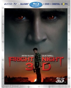 Fright Night (Three-Disc Combo: Blu-ray 3D/Blu-ray/DVD + Digital Copy) Cover