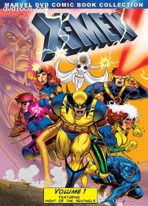 X-Men: Volume One (Marvel DVD Comic Book Collection) Cover