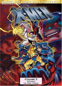 Marvel DVD Comic Book Collection: Xmen Volume Three Cover