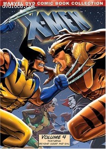 Marvel DVD Comic Book Collection: Xmen Volume Four Cover