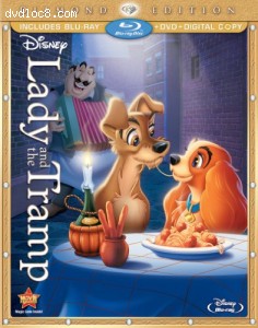 Lady and the Tramp (Three-Disc Diamond Edition Blu-ray/DVD + Digital Copy) Cover