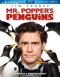 Mr. Popper's Penguins (Blu-ray / DVD / Digital Copy) Cover