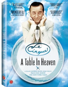 Cirque: A Table in Heaven, Le Cover