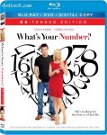 Cover Image for 'What's Your Number? (Ex-tended Edition) [Blu-ray/DVD Combo+Digital Copy]'