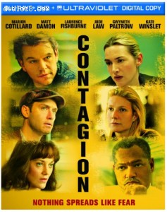 Contagion (+ UltraViolet Digital Copy) [Blu-ray] Cover