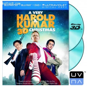 Very Harold & Kumar Christmas (Three-Disc Blu-ray 3D / Blu-ray / DVD / UltraViolet Digital Copy), A Cover