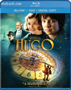 Hugo (Two-disc Blu-ray/DVD Combo + Digital Copy) Cover