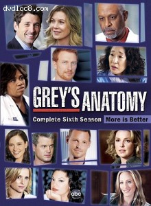 Grey's Anatomy: The Complete Sixth Season Cover