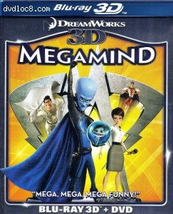 Megamind Blu-ray +DVD Combo Cover