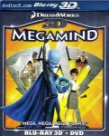 Cover Image for 'Megamind Blu-ray +DVD Combo'