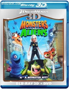 Monsters Vs Aliens 3D [Blu-ray]