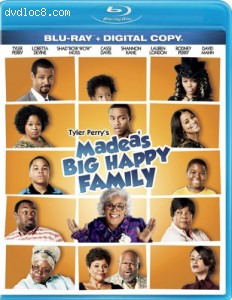 Madea's Big Happy Family [Blu-ray + Digital Copy] Cover