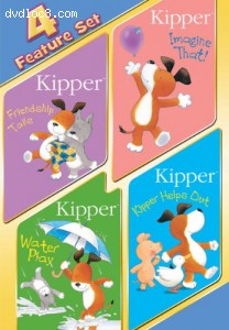 Kipper Box Set (Friendship Tails / Imagine That! / Water Play / Kipper Helps Out) Cover