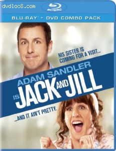 Jack and Jill (Two-Disc Blu-ray/DVD Combo + UltraViolet Digital Copy) Cover
