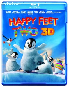 Happy Feet Two (Blu-ray 3D / Blu-ray / DVD / UltraViolet Digital Copy) Cover