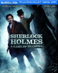 Sherlock Holmes: A Game of Shadows (Blu-ray/DVD Combo + UltraViolet Digital Copy) Cover