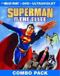 Superman vs The Elite [Blu-ray] Cover